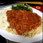 ESPAGUETE FRANGO