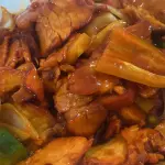 Puerco Asado salsa agridulce