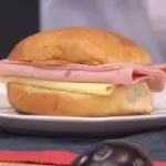 sandwich de jamon y queso