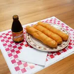 3 TEQUEÑOS + MALTA + SALSA