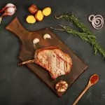 Tomahawk de cerdo