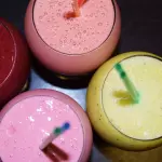 Zumo natural en leche