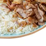Arroz y carne