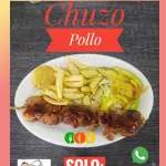 Chuzo pollo(contramuslos) 250 grs