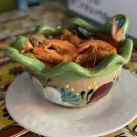 Sopa de mariscos.