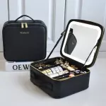 Organizador maquillaje con espejo