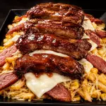 Salchipap especial CON COSTiLLAS BBQ