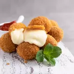 100 bolinhas de queijo