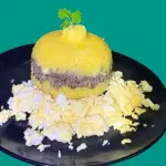 Cuscuz com carne de Sol