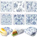 Papel Antigrasa Estampado Azulejos