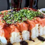 Sushi na marmita salmão