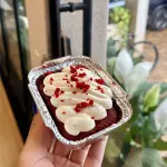 Mini bolinho red com cream cheese