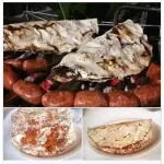 Tlayudas de 1 carne