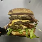 Burger triple mercury