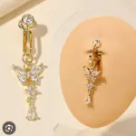 Piercing falso para el hombligo