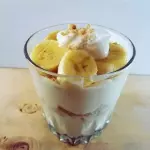 Plátanos con crema