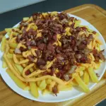 Porção De Batata C/ Bacon e Cheddar