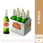 Stella Artois Six Pack Botella 355ml