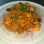 Arroz Meloso de pulpo