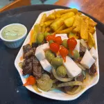 CARNE DE SOL C/ BATATA RÚSTICA