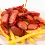 Salchipapa Clásica + gaseosa