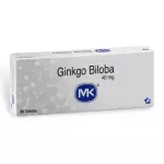 GINKGO BILOBA 40MG CAJA X 20 TABLETA