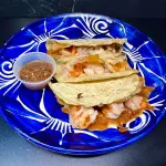 Quesadillas de camaron.
