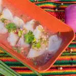 Tiradito de tilapia