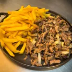 isca de carne com batata media