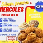 Promo mix 18 (solo los miércoles)