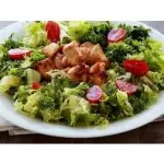 Ensalada de Lechuga con Pollo