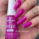 Esmalte Risque  Cripto Rosa