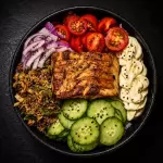 POKE SALMÃO GRELHADO