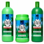 Kit 3 itens Óleo de Coco-1L