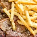 Porco com Fritas
