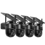 Cámaras Galayou 2K WiFi solar 360°