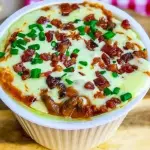 Batata Recheada estrogonofe de filé
