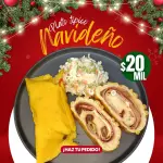 Plato navideño