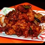 Medio litro de Pollo Enchilado