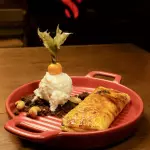 Panqueca de doce de leite