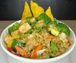 Arroz thai de pollo