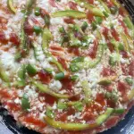 Pizza de pimiento