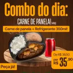 Combo do dia! Carne de panela