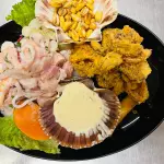 Ceviche mixto  con jalea mixta