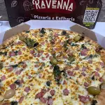 PIZZA ESCAROLA  COM BACON