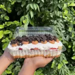 Media libra de fresas y oreo