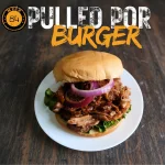 Pulled pork burger