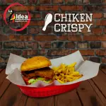 pan con pollo crispy