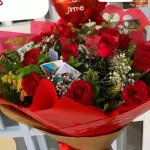 12 rosas vermelhas (Linha G)