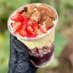 Açaí misto com Sorvete 700ml